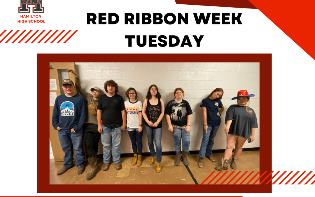 Red Ribbon Week – Tuesday “Give Drugs the Boot”